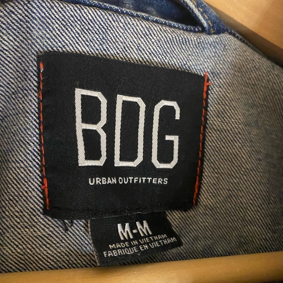 Urban Outfitters BDG - Denim Jean Jacket Blue - Women’s Size M Fits SM - Picture 5 of 5
